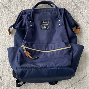 Anello Japanese Brand Navy Blue Backpack